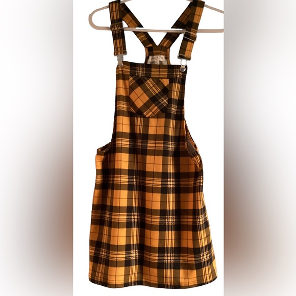 Jolie & Joy by FCI Plaid Ponte Skitall size M Girls - Picture 7 of 8